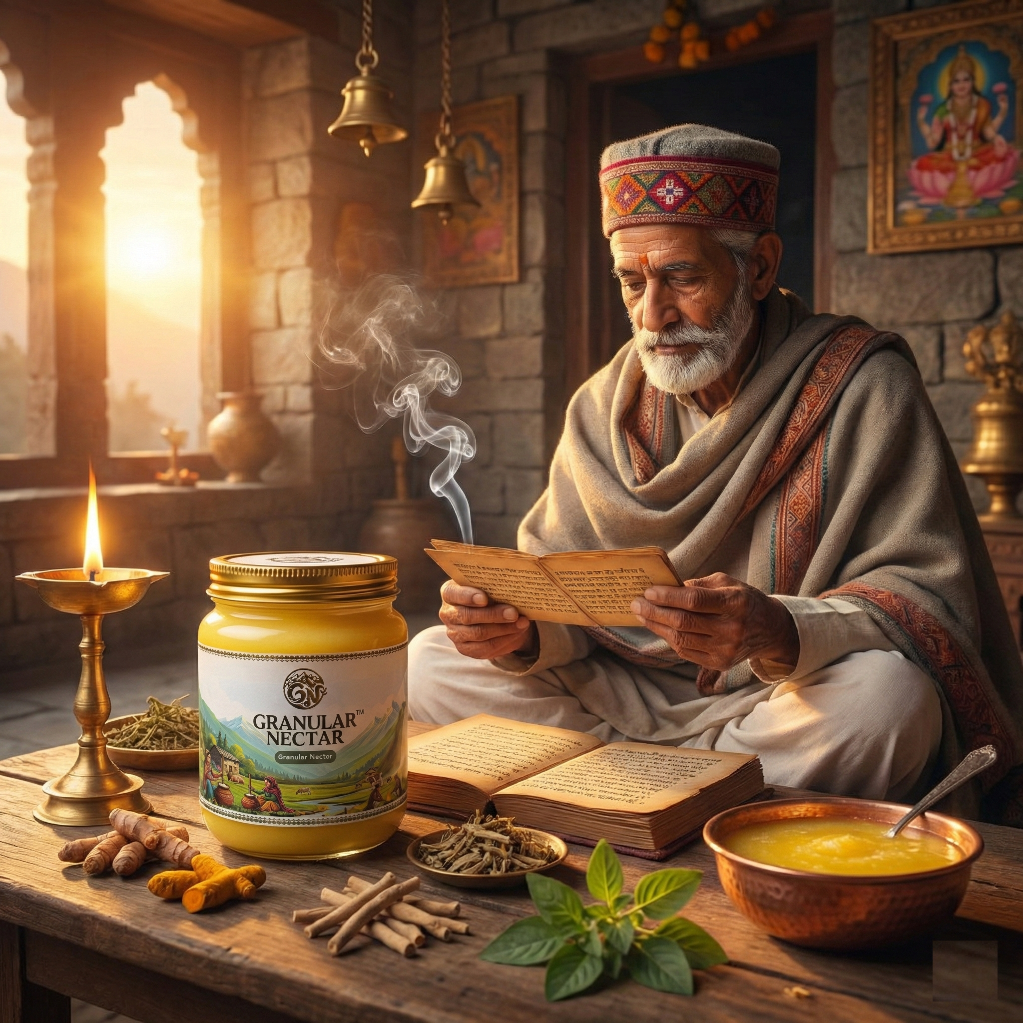 Himalayan Pahadi A2 Cow Ghee - 1 Litre 0