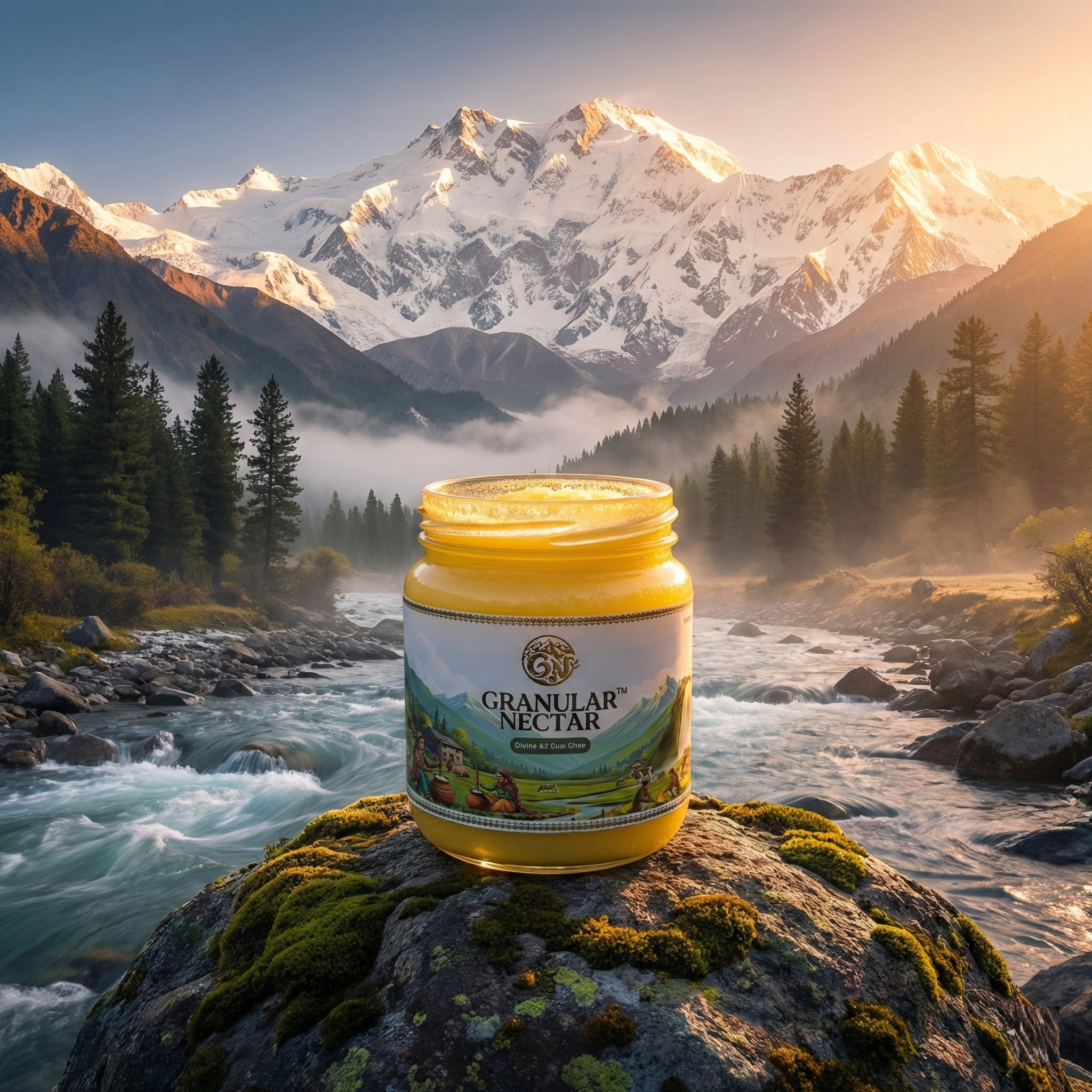 Himalayan Pahadi A2 Cow Ghee - 1 Litre 4